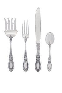 An American Silver Flatware Service