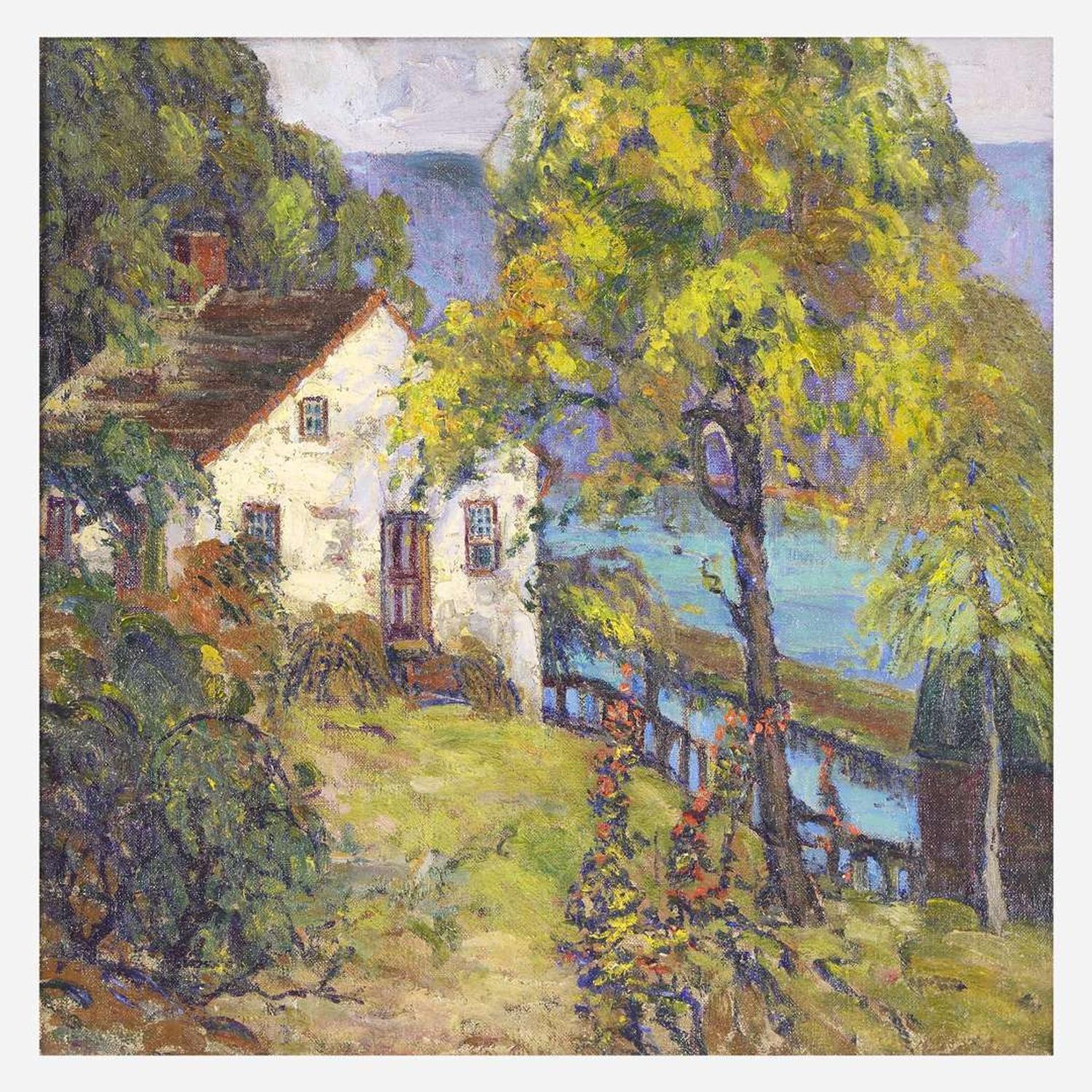 Fern Isabel Coppedge (American, 1883–1951) Lock Keeper’s Cottage