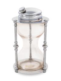 A Maxwell Phillip Co. 'Hourglass' Cocktail Shaker