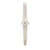 LONGINES, 14K WHITE GOLD WATCH