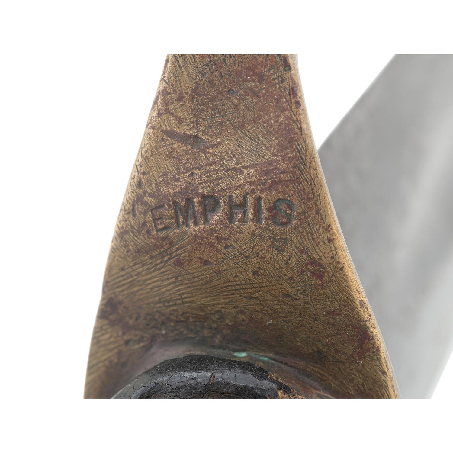 Memphis Marked Leech & Rigdon S-Guard Tennessee Side Knife with Scabbard