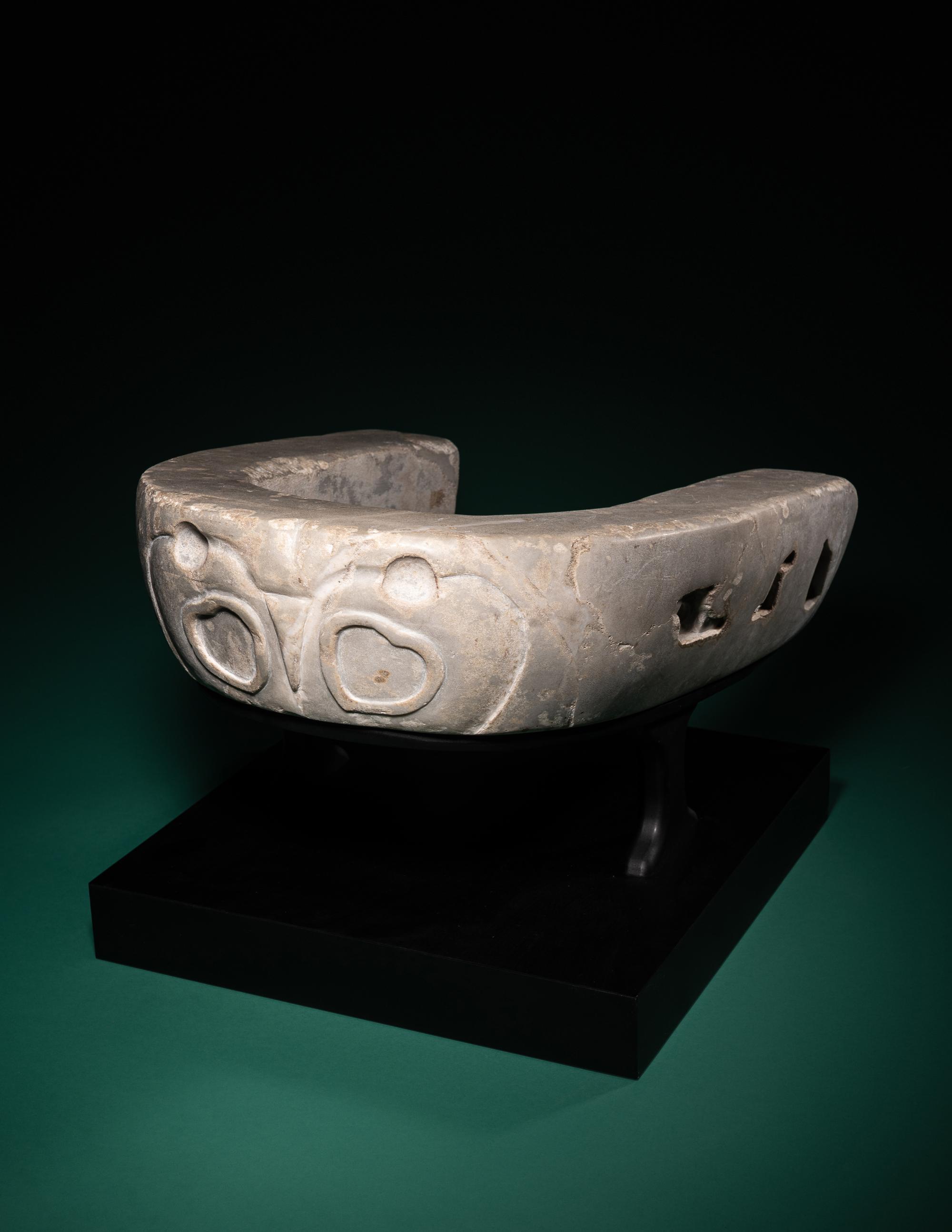 A Veracruz Stone Owl Yoke
