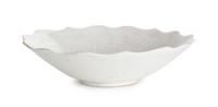 A White Glazed Porcelain Dish Diameter 5 3/4 inches.