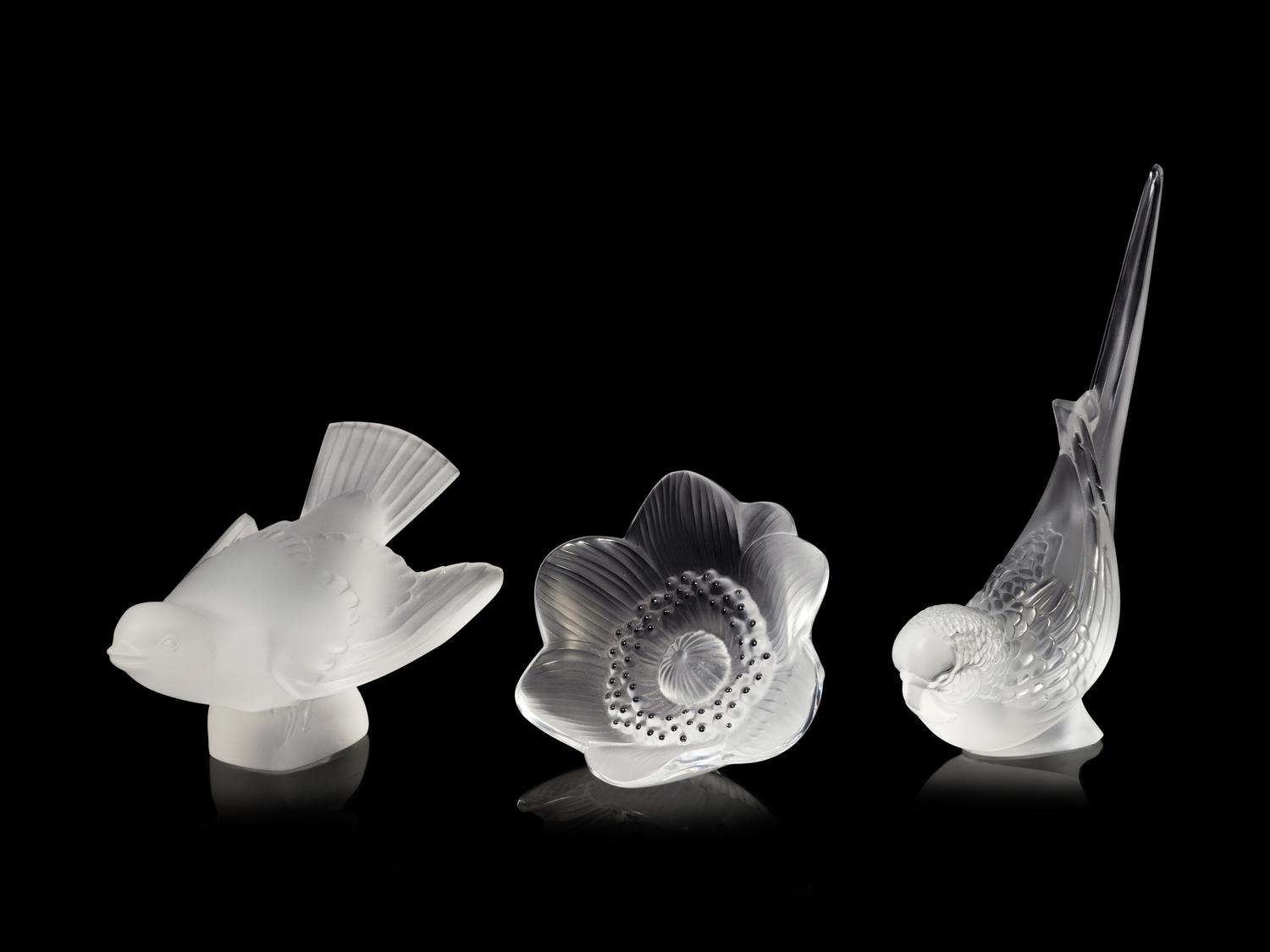 Three Lalique Articles