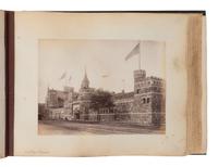 [CHICAGO]. TAYLOR, John W. (1846-1918), photographer. An album containing 154 albumen photographs of Chicago by a noted photographer, including important architectural images, as well as images relating to the preparations for the 1893 World's fair, the stockyards as described by Upton Sinclair, and more. Chicago, ca 1890.