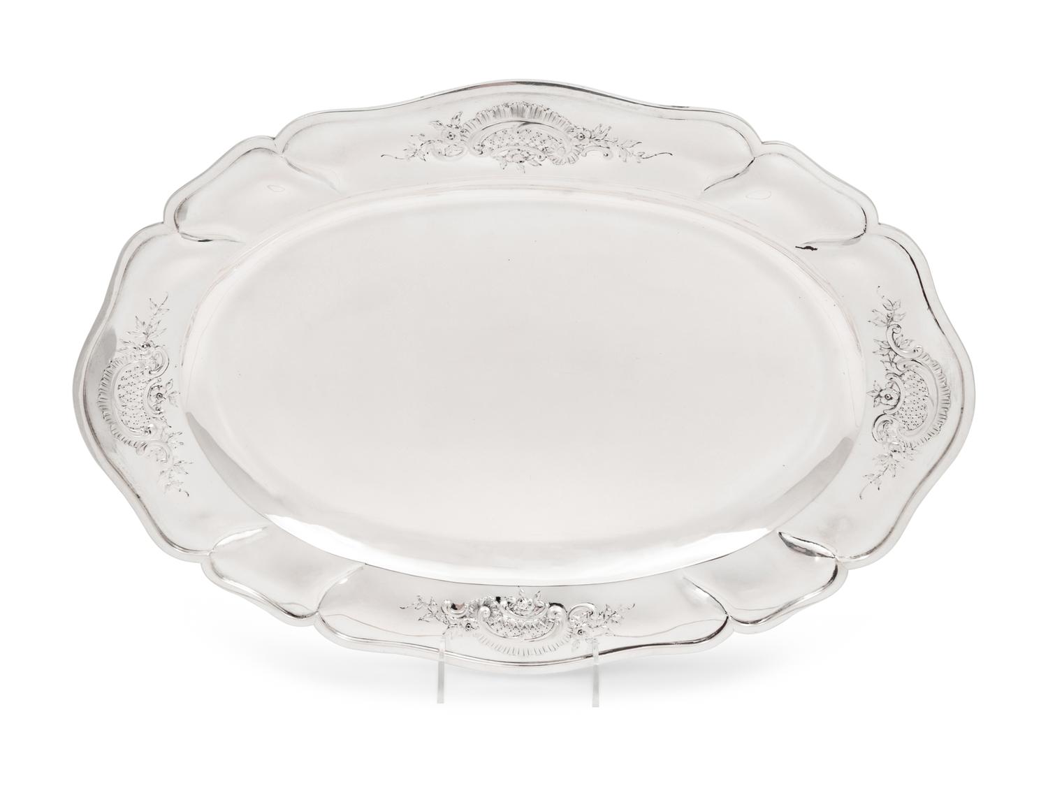 A German Silver Tray