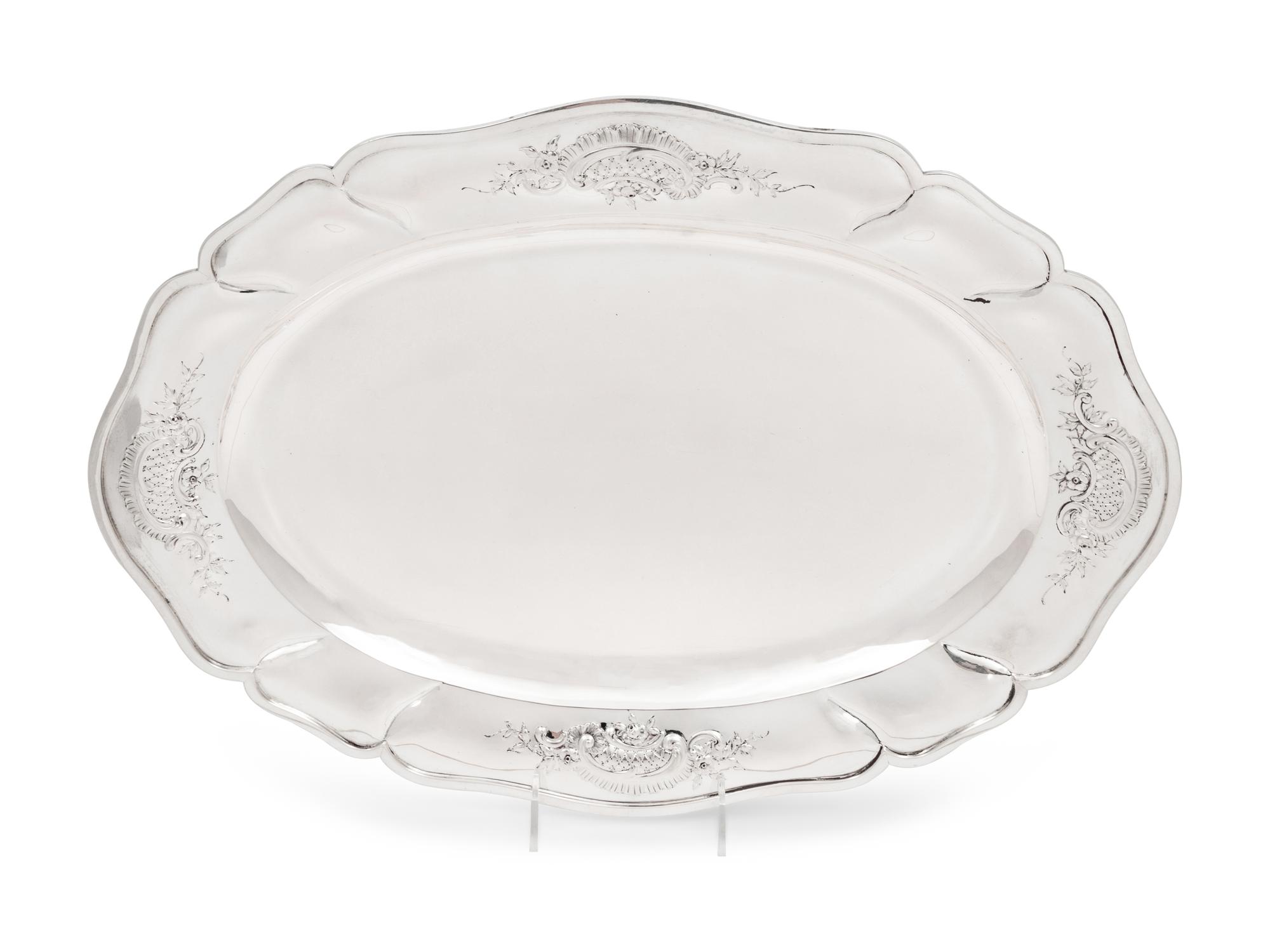 A German Silver Tray