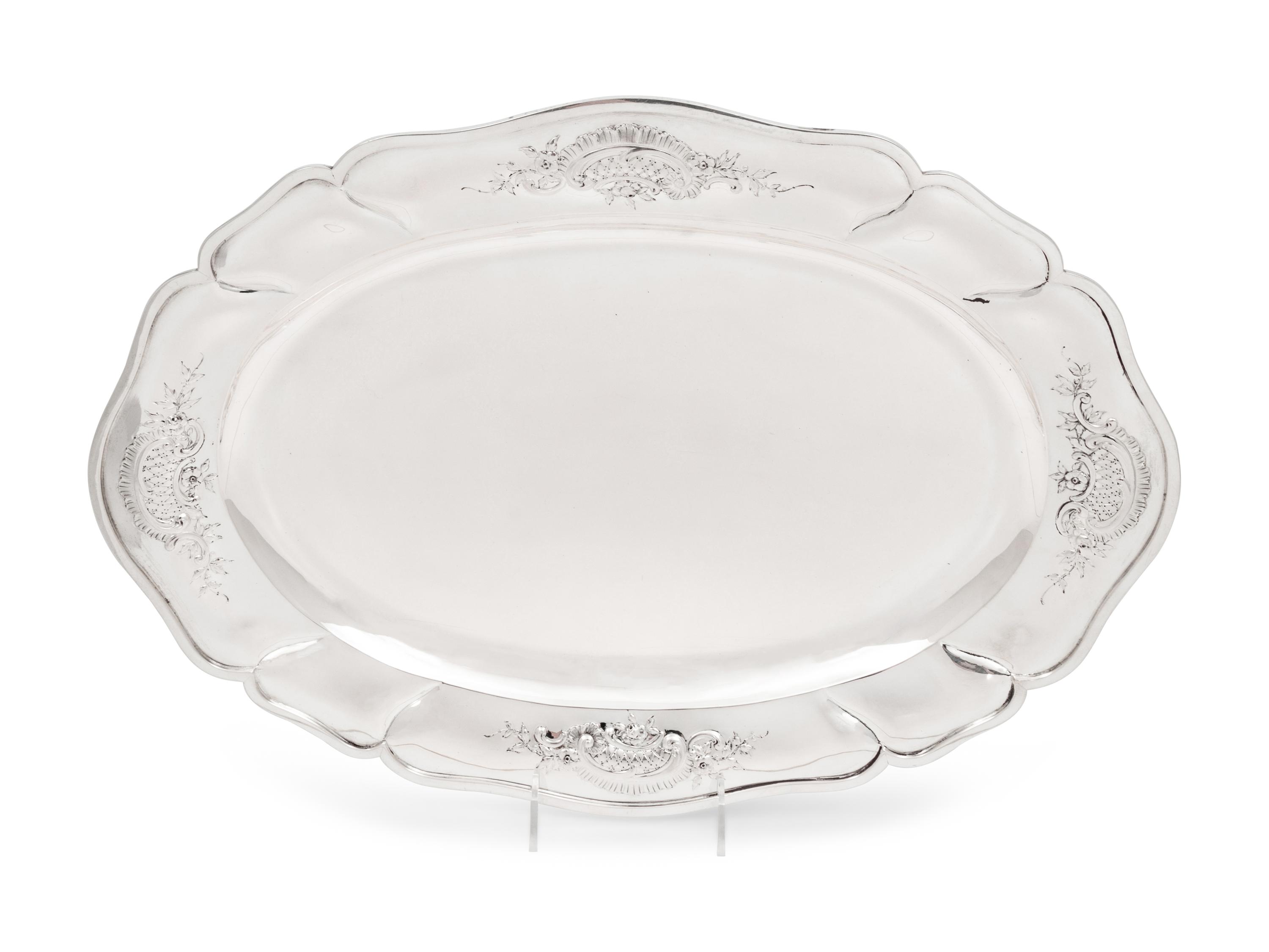 A German Silver Tray