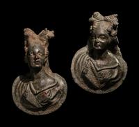Two Roman Bronze Appliques