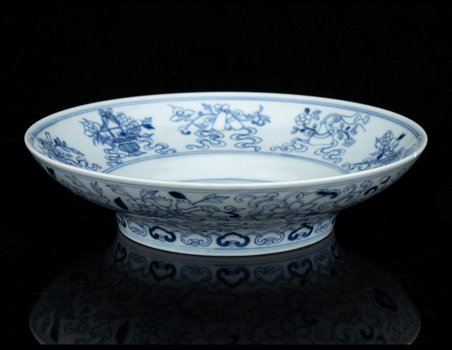 A Blue and White Porcelain Bowl