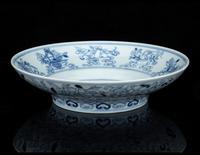 A Blue and White Porcelain Bowl