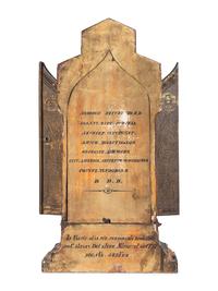 Five Gilt and Painted Wood Triptychs