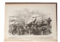 [CIVIL WAR - FRANK LESLIE]. SQUIER, E.G., editor. Frank Leslie's Pictorial History of the War . New York: Frank Leslie, 1862.