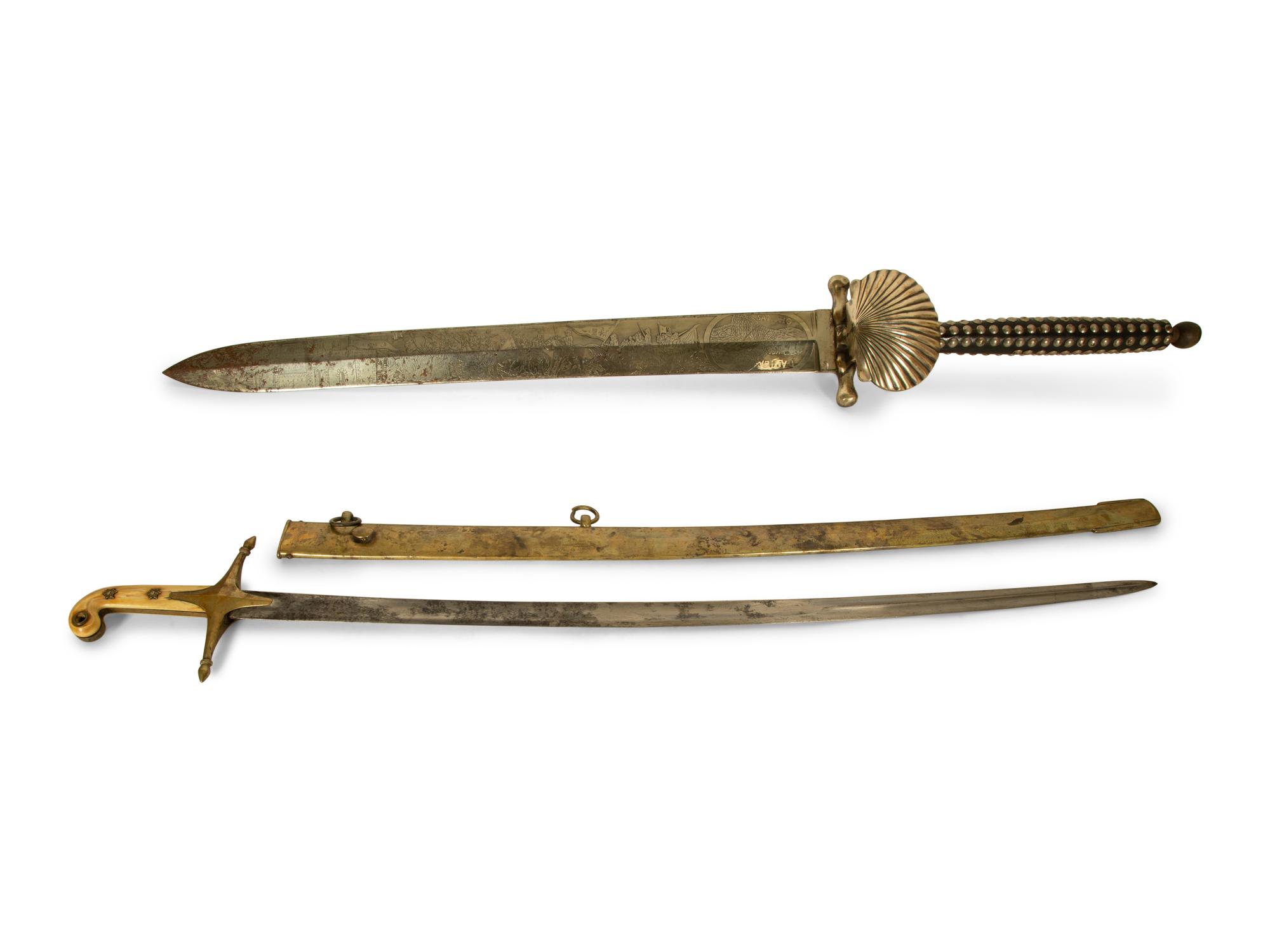Two Presentation Swords