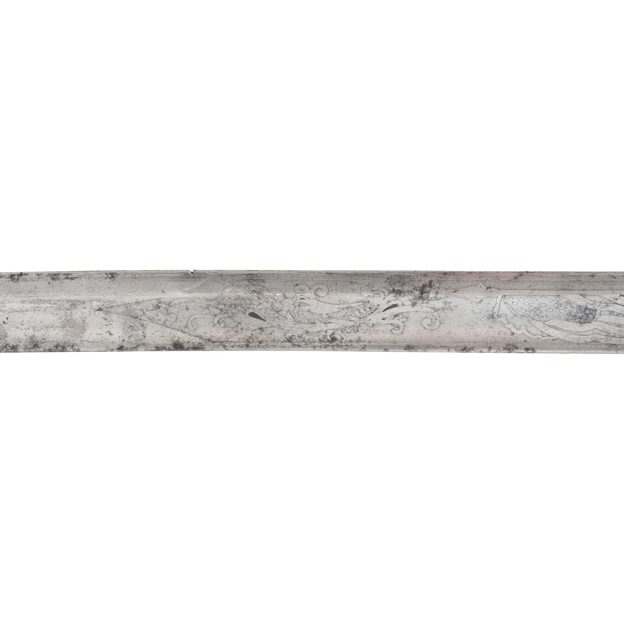 Import US Model 1850 Foot Officer's Sword in Ames Steel Scabbard