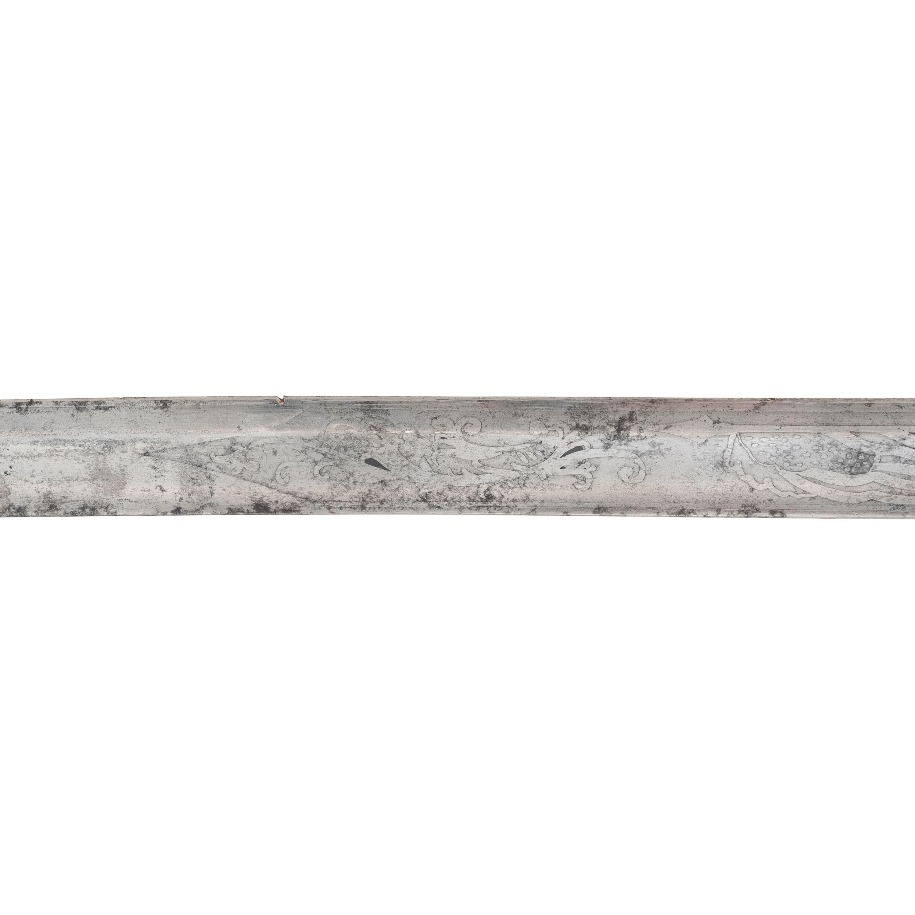 Import US Model 1850 Foot Officer's Sword in Ames Steel Scabbard