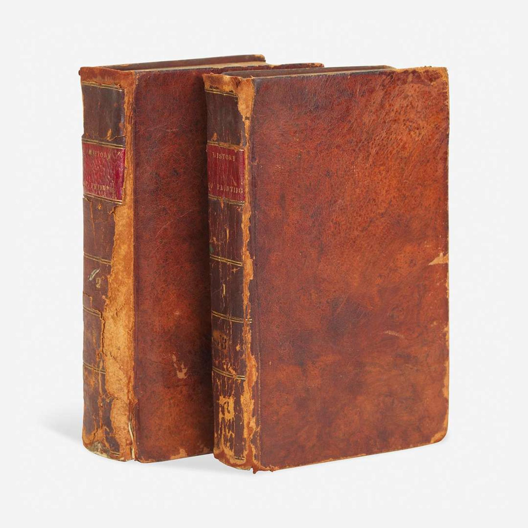 [Americana] Thomas, Isaiah The History of Printing in America...
