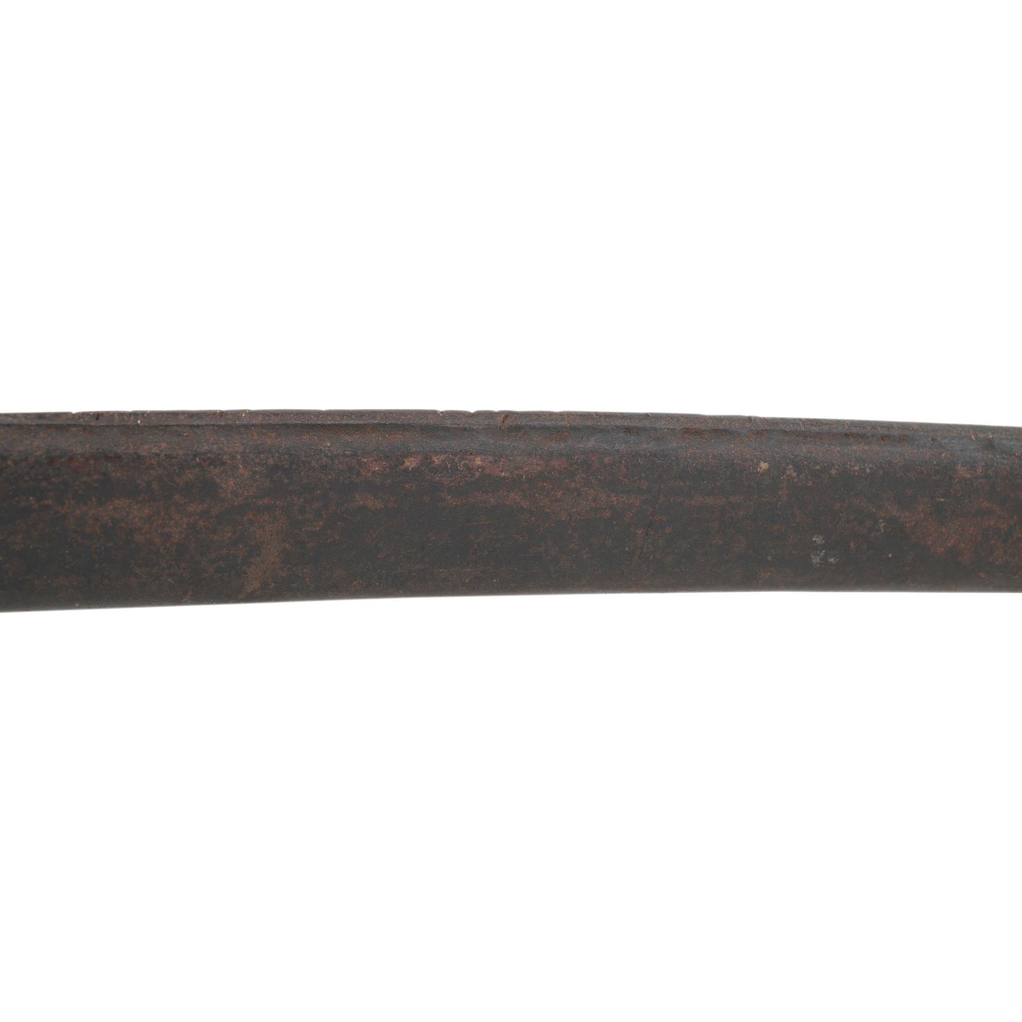 Unmarked Confederate Enlisted Cavalry Saber by Memphis Novelty Works