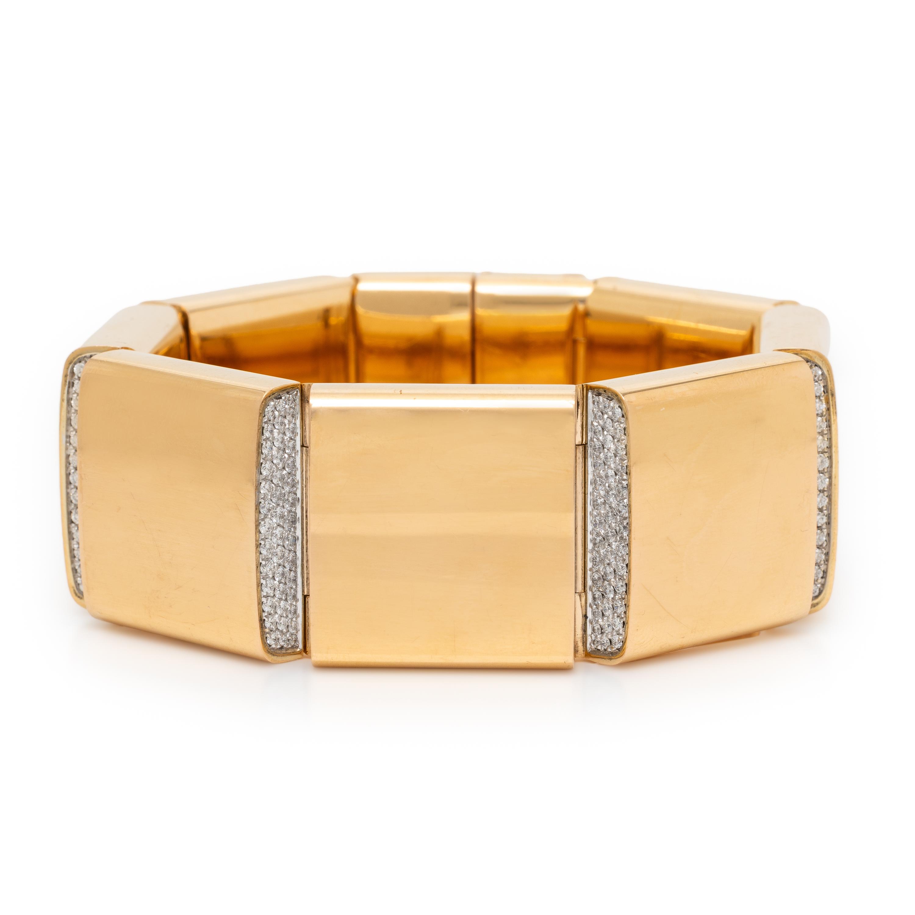Vhernier, 'Sorpresa', Rose Gold and Diamond Bracelet