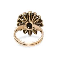 COLLECTION OF YELLOW GOLD AND BLACK STAR SAPPHIRE JEWELRY