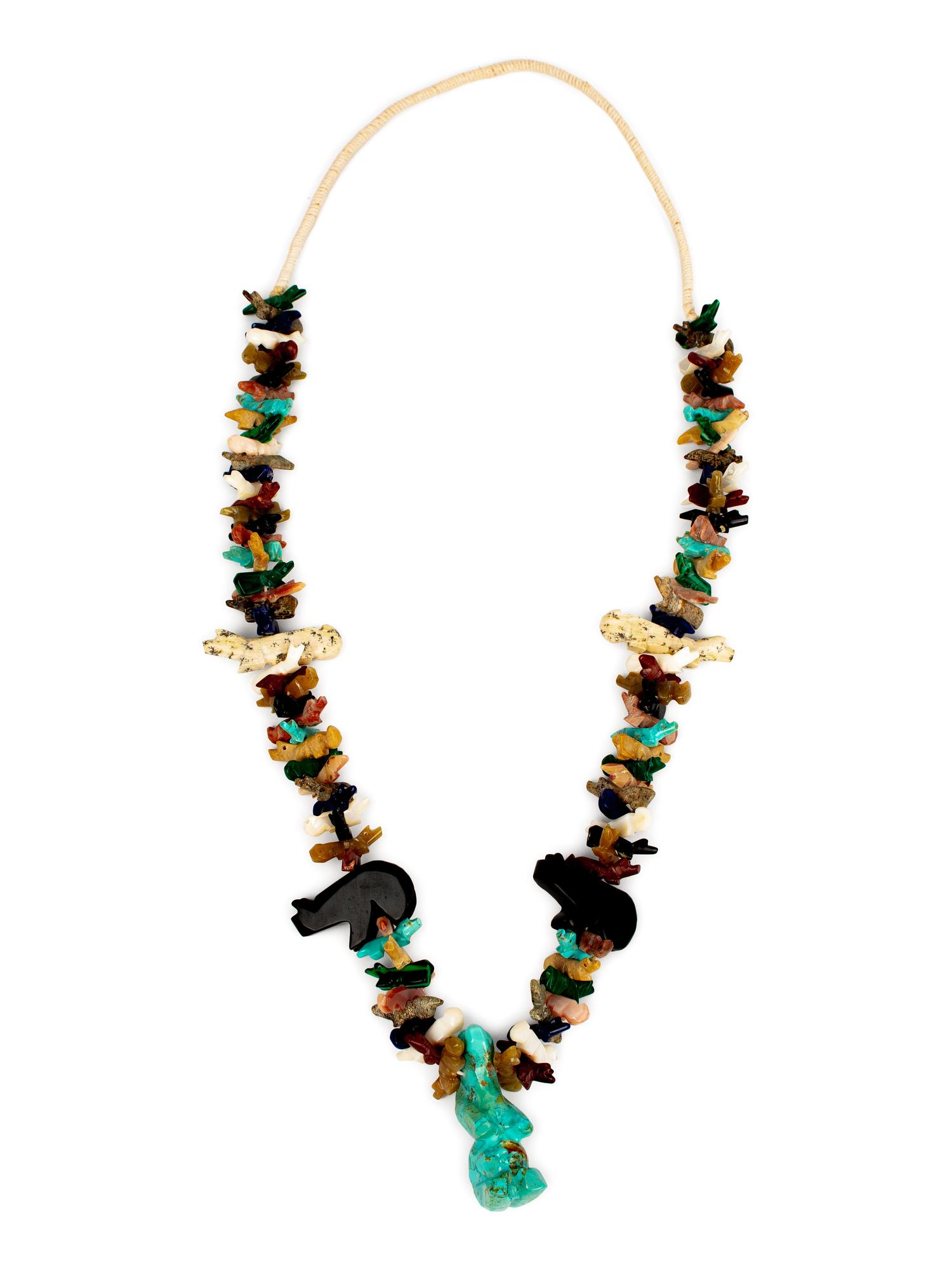 Pueblo Fetish Necklace