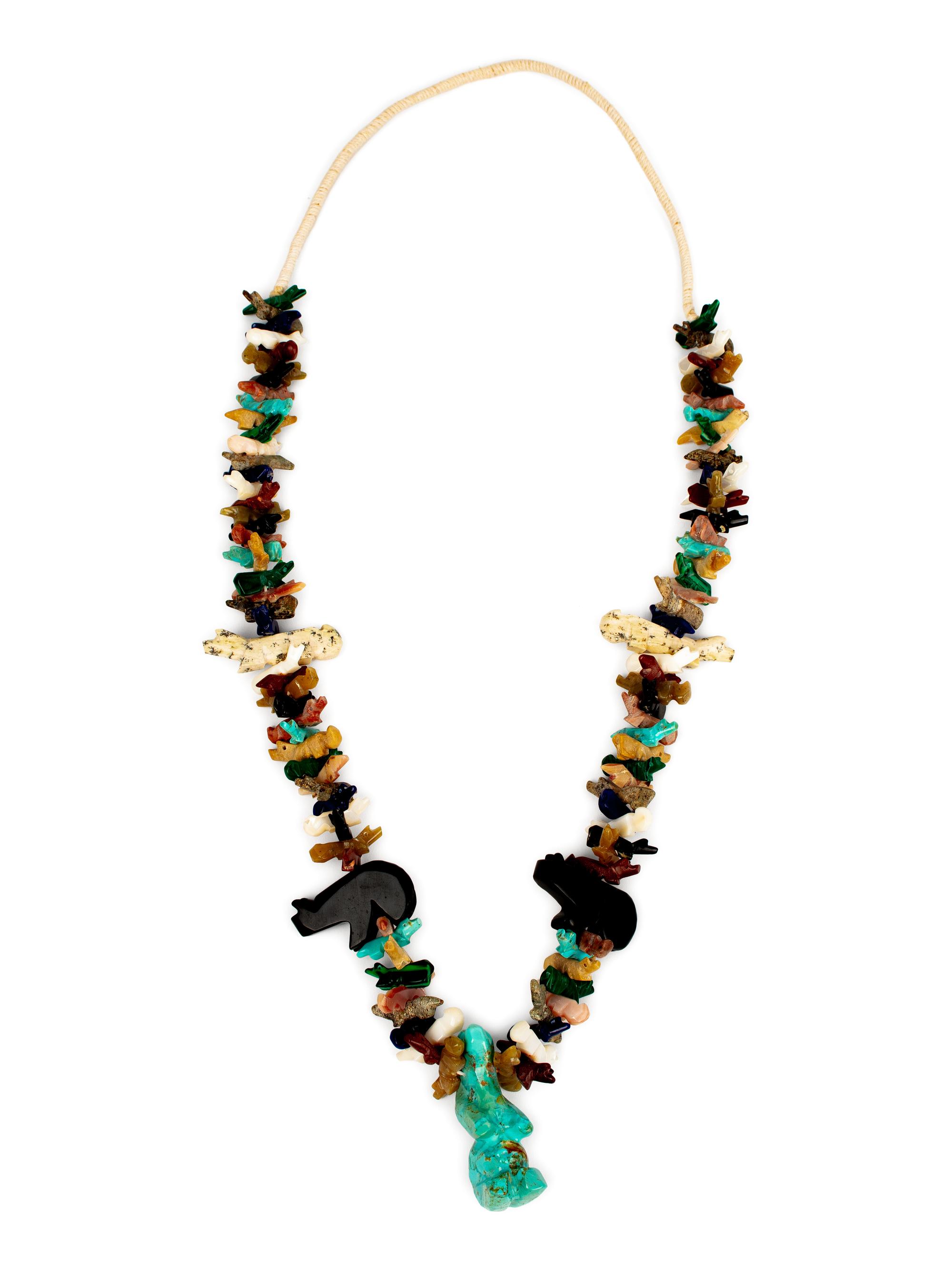 Pueblo Fetish Necklace