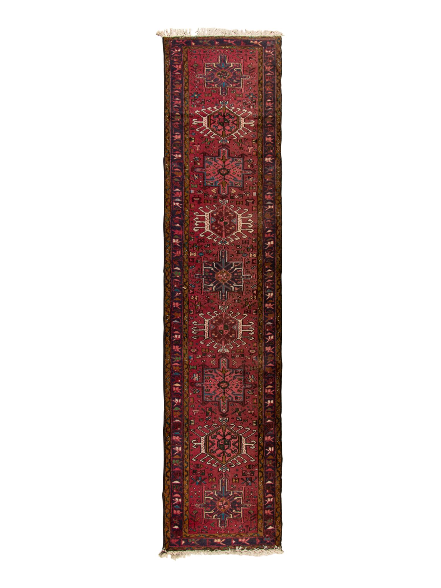 A Heriz Wool Runner