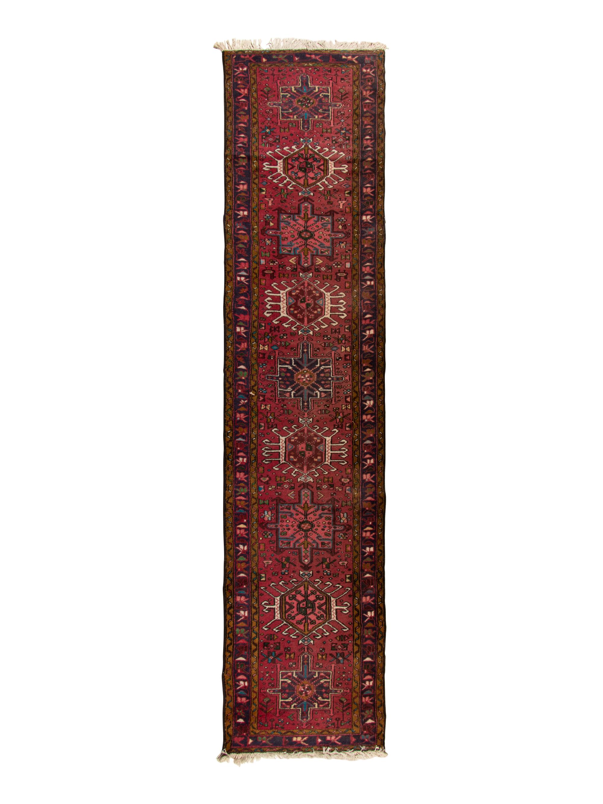 A Heriz Wool Runner