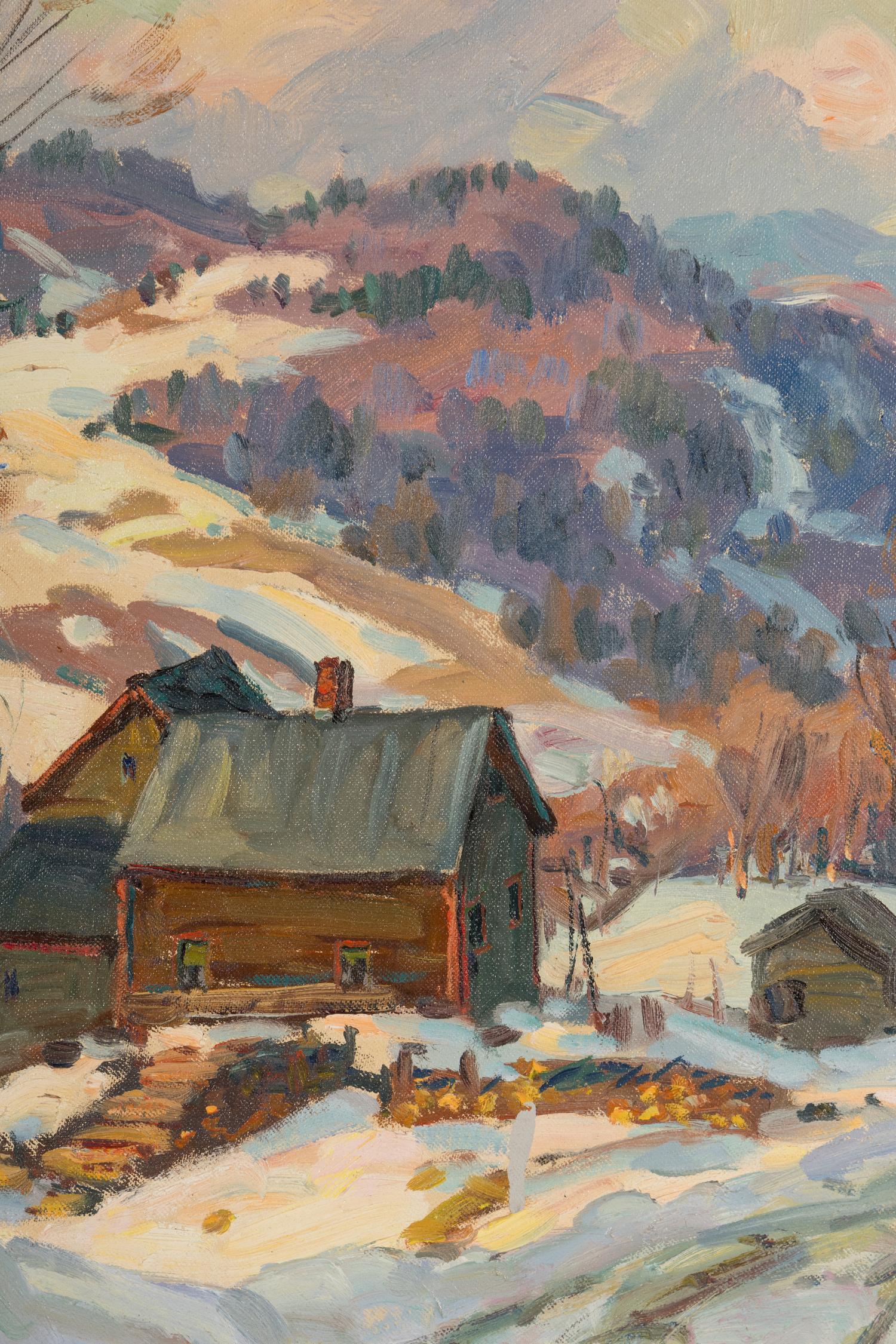 Farm in Winter