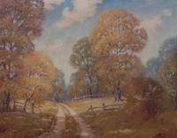 Ernest Fredericks, (American, 1877-1959), Landscape