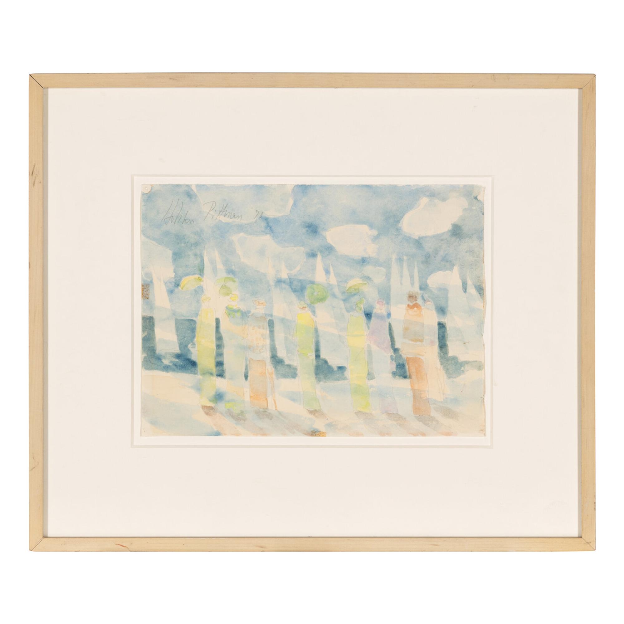 Hobson Pittman (American, 1900-1972) — Regatta , 1970