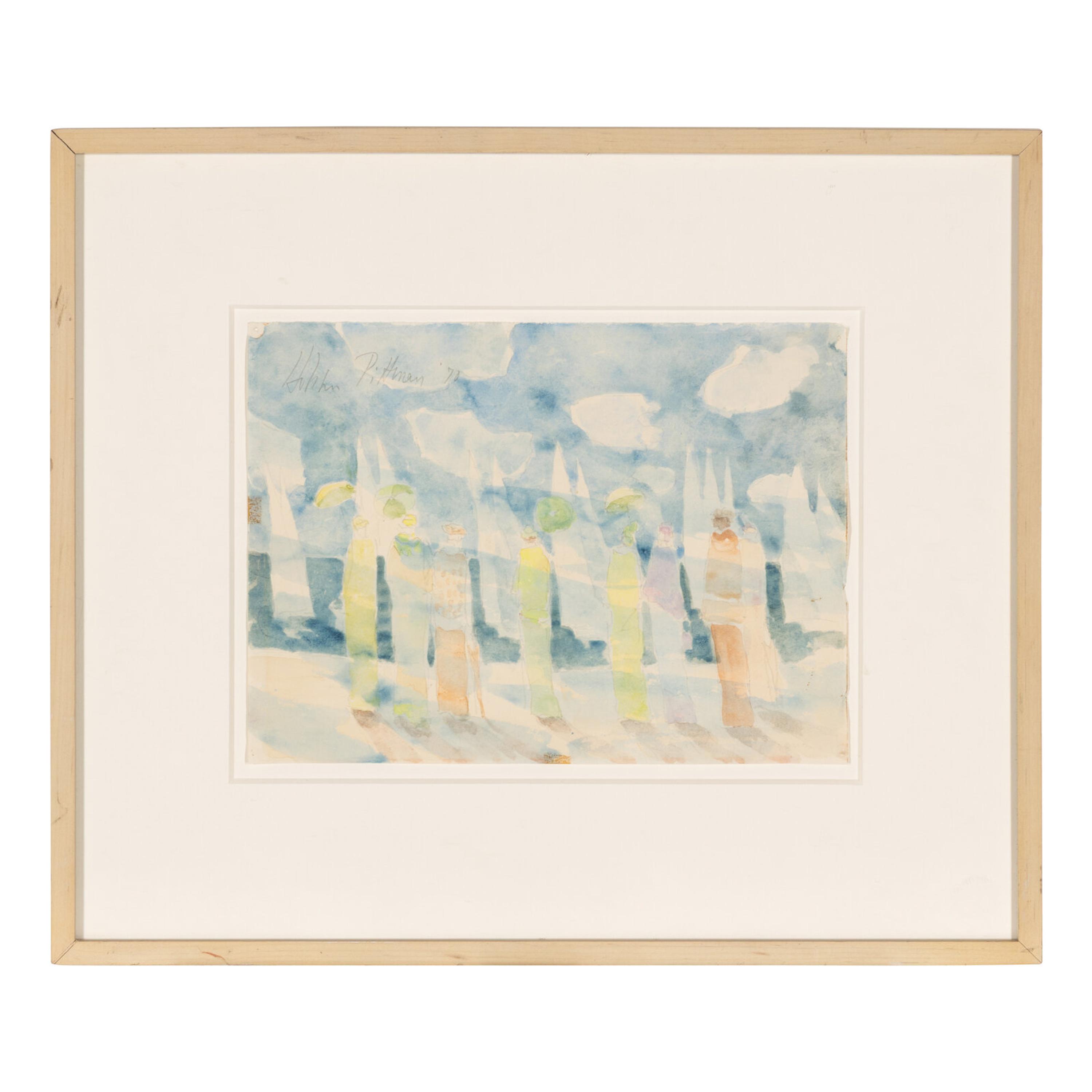 Hobson Pittman (American, 1900-1972) — Regatta , 1970