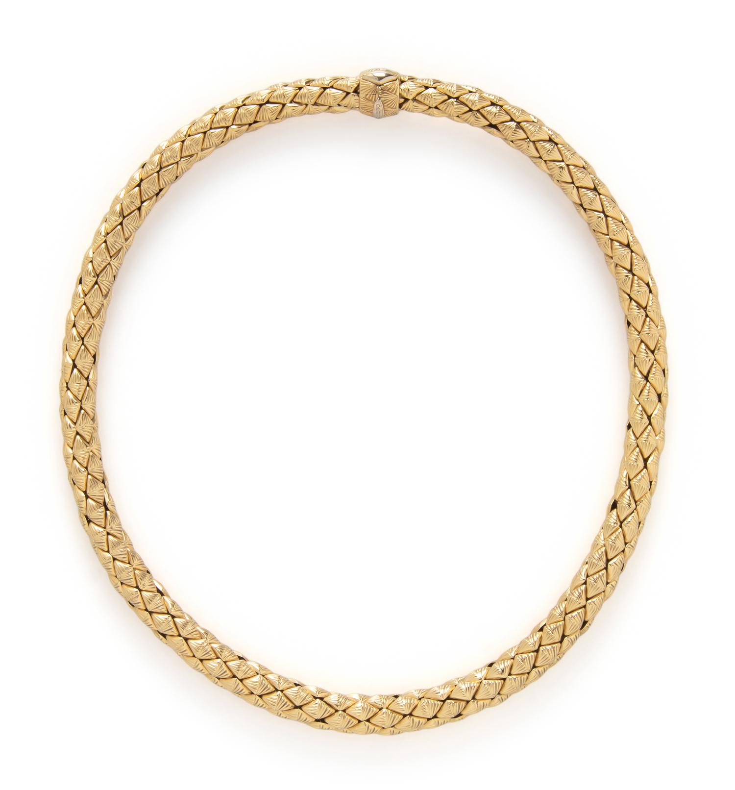 CHIMENTO, YELLOW GOLD NECKLACE