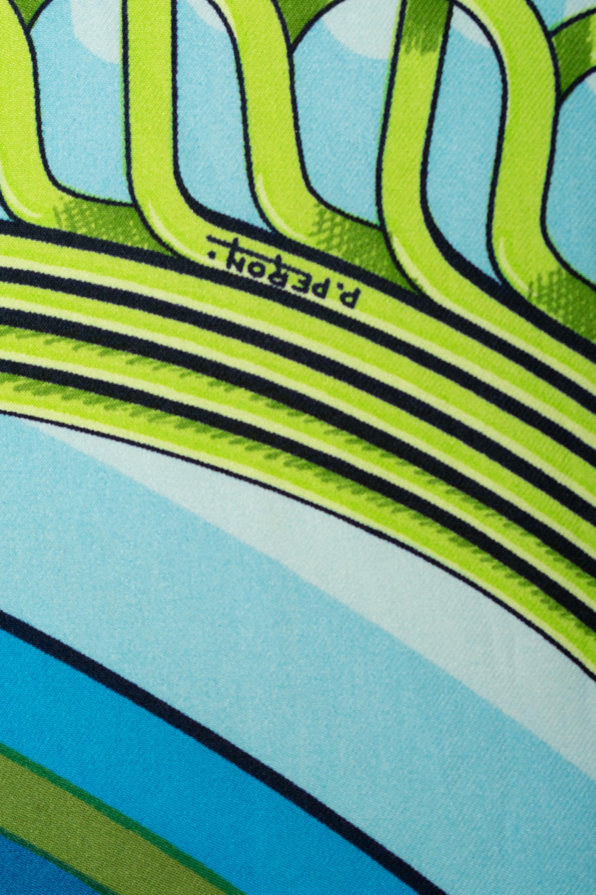 Three Designer Silk Scarves: One Gucci, One Louis Vuitton, and One Hermès