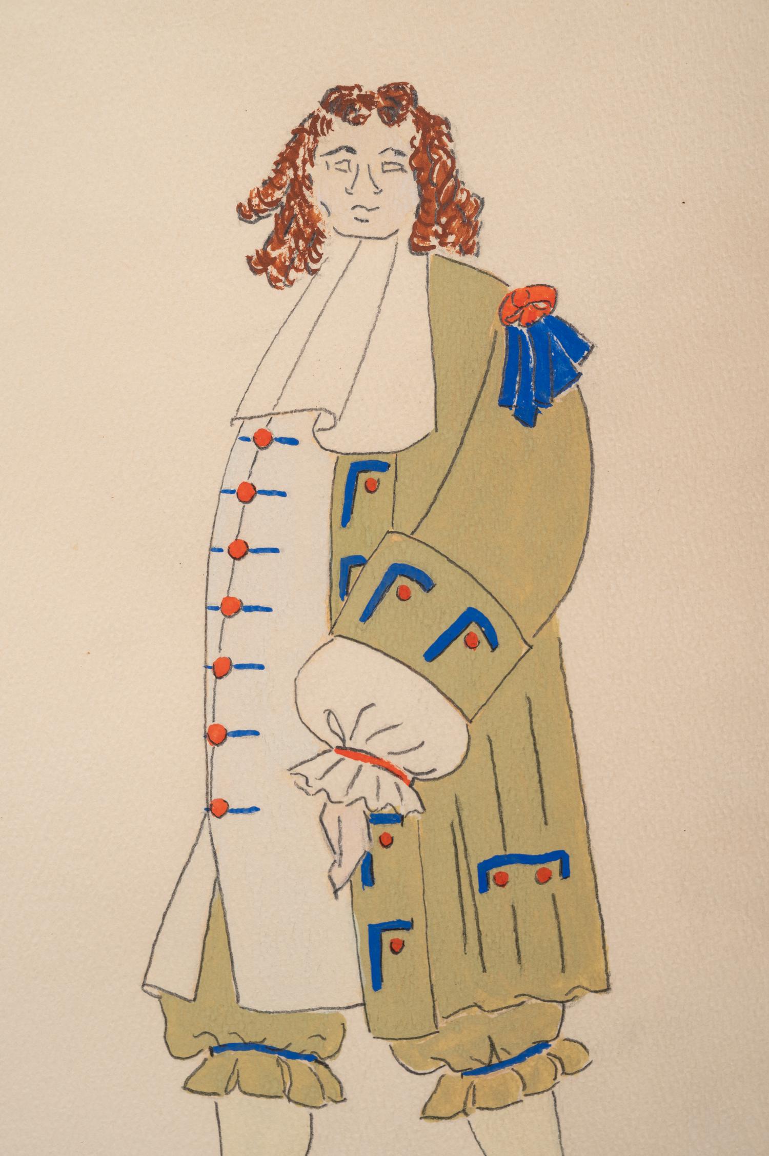 Seven Conceptual Opera Costume Illustrations, Late 1960s-2012