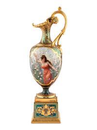 A Vienna Porcelain Ewer