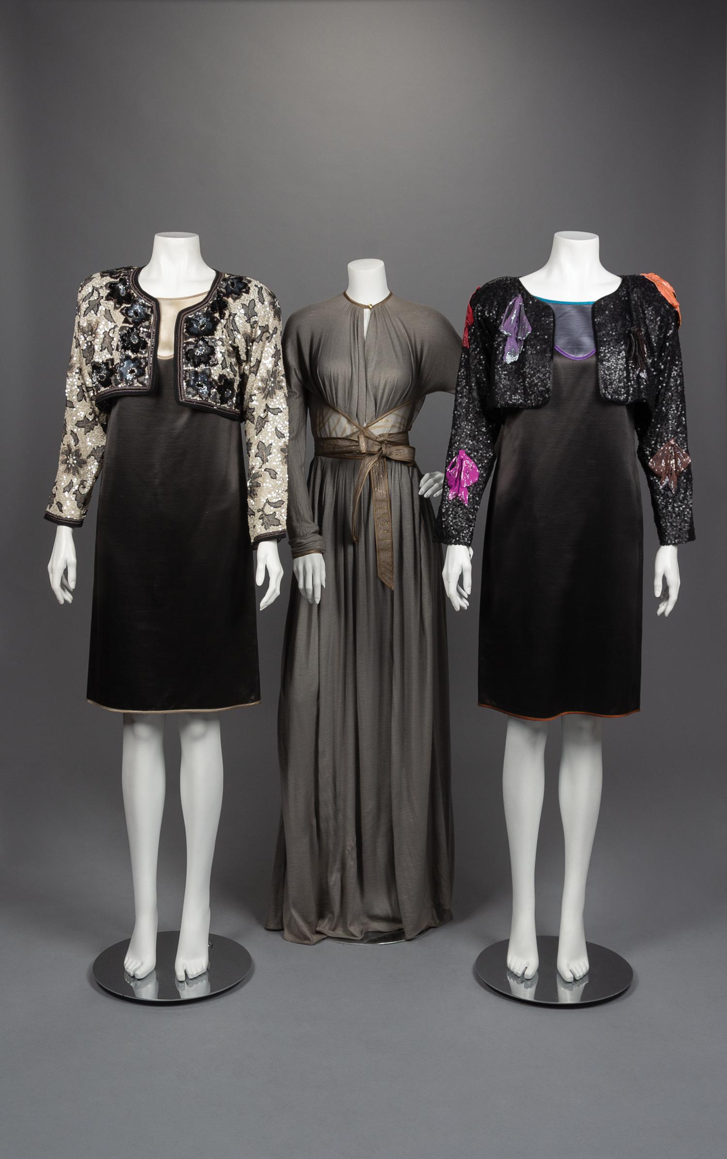 Three Geoffrey Beene Evening Ensembles, 1980s