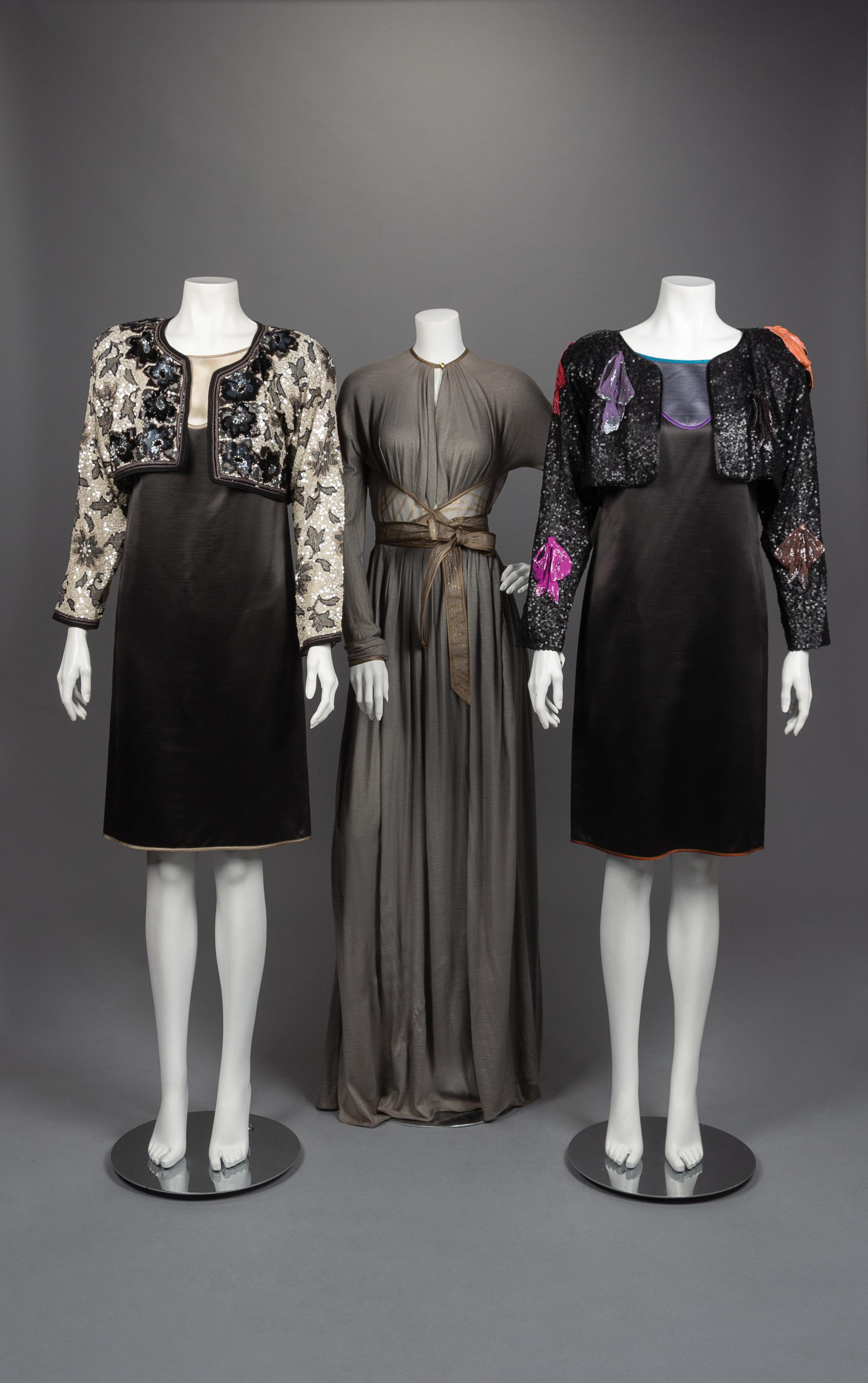 Three Geoffrey Beene Evening Ensembles, 1980s