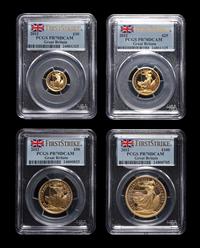[GREAT BRITAIN] A 2012 Britannia: First Strike 4-Coin Proof Set (PCGS PR70 DCAM)