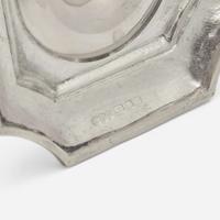 An assembled group of six Elizabeth II sterling silver tablewares Henry Hodson Plante, London, 1966-1967