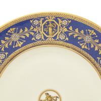A Set of Twelve Wedgwood Porcelain Dinner Plates
