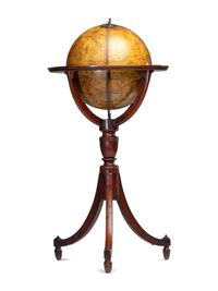 A Pair of Late Regency Cary’s 11-Inch New Terrestrial and Celestial Globes
