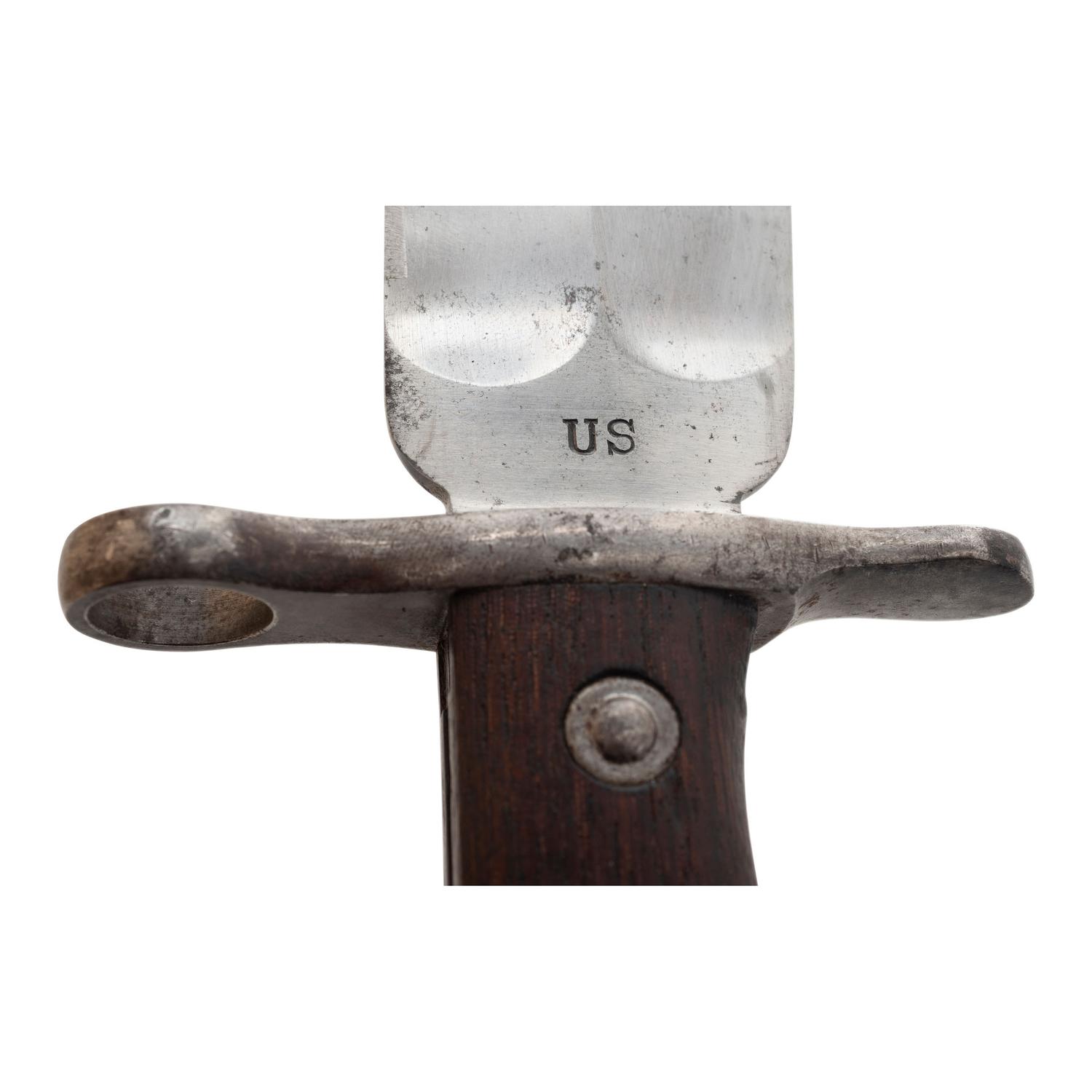 US Model 1900 Krag Bowie Bayonet & Scabbard