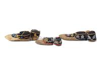 Anishinaabe Beaded Hide Moccasins
