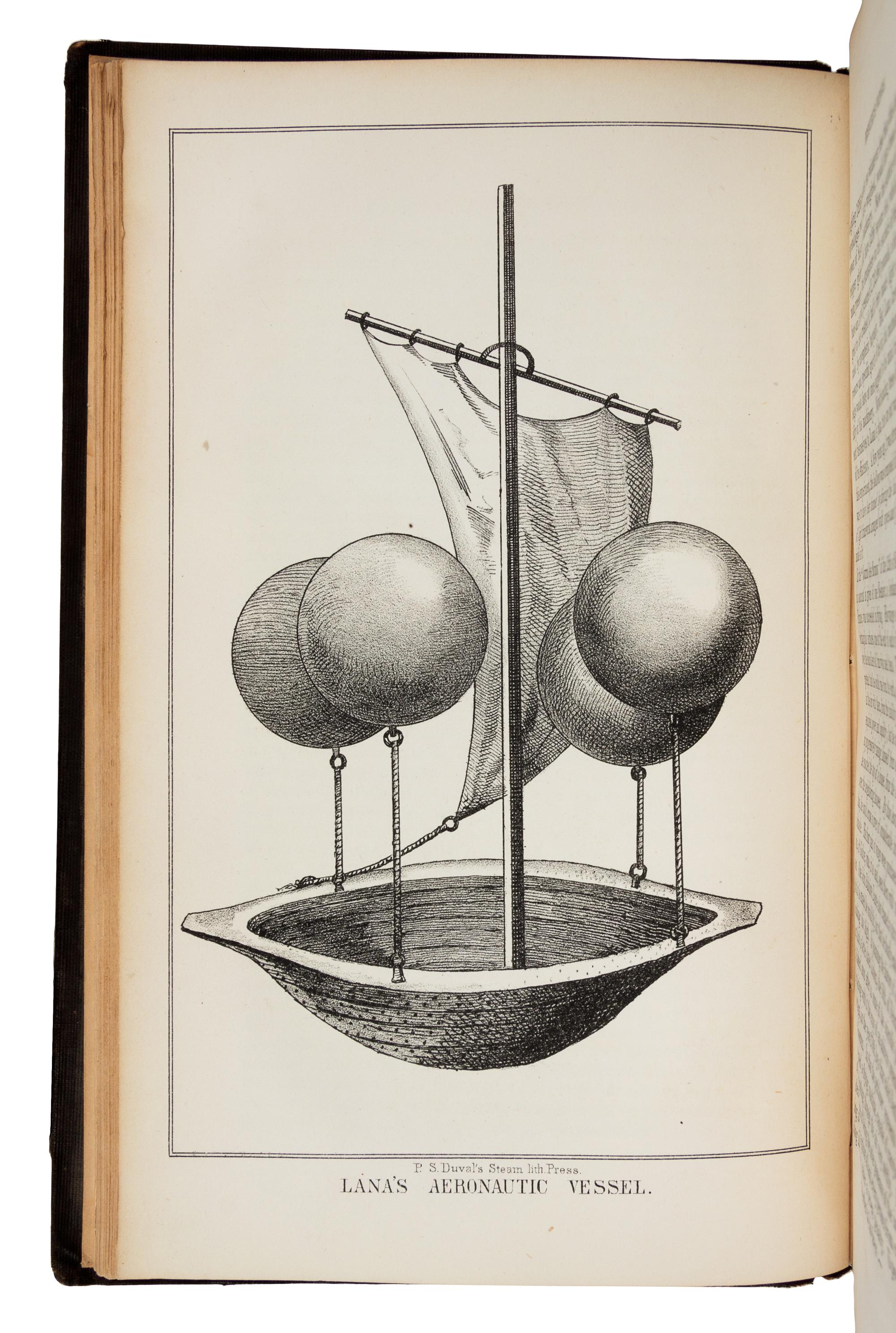 WISE, John (1808-1879). A System of Aeronautics... In Three Parts. Philadelphia, 1850. FIRST EDITION.