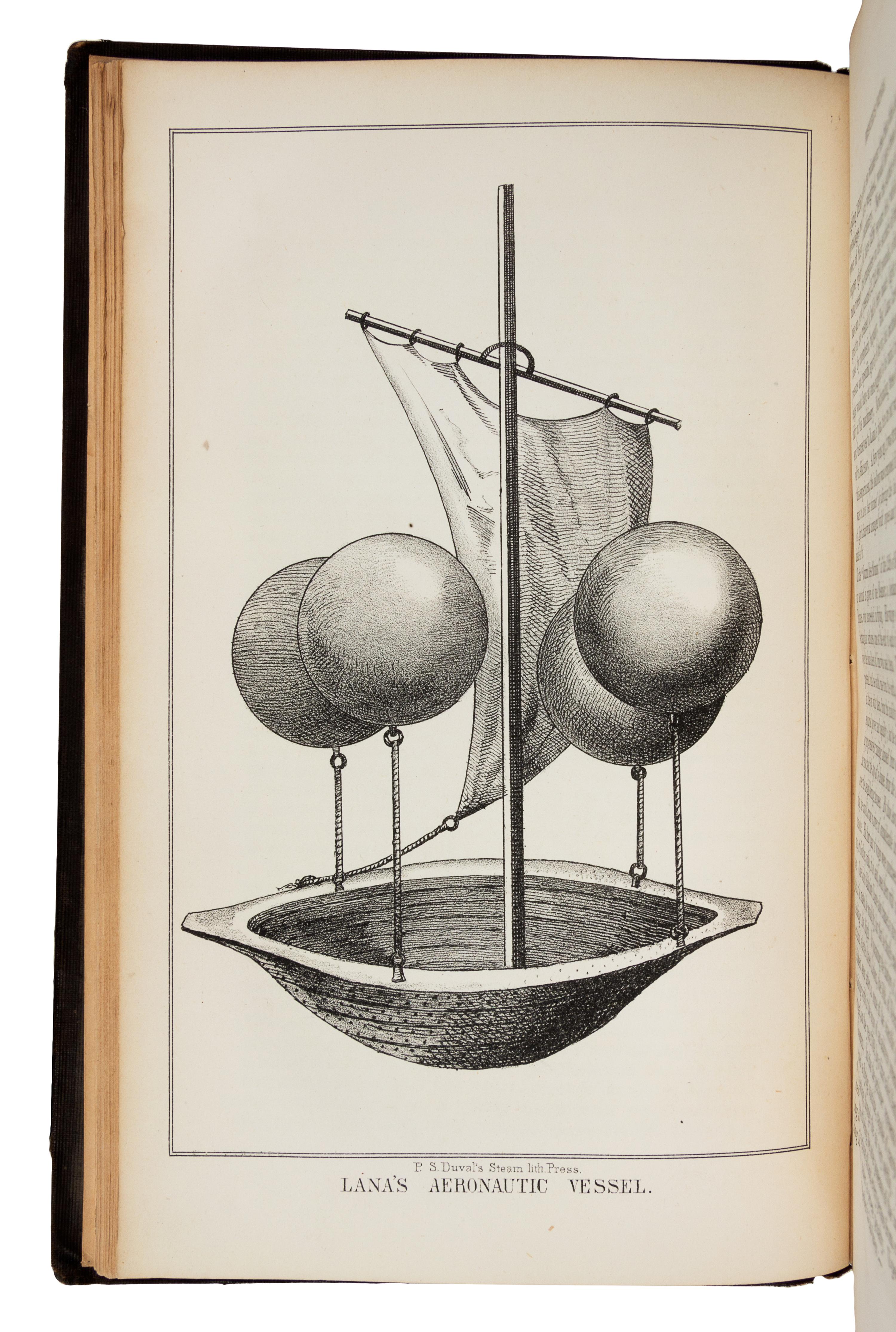 WISE, John (1808-1879). A System of Aeronautics... In Three Parts. Philadelphia, 1850. FIRST EDITION.
