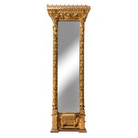 An Italian Giltwood Pier Mirror