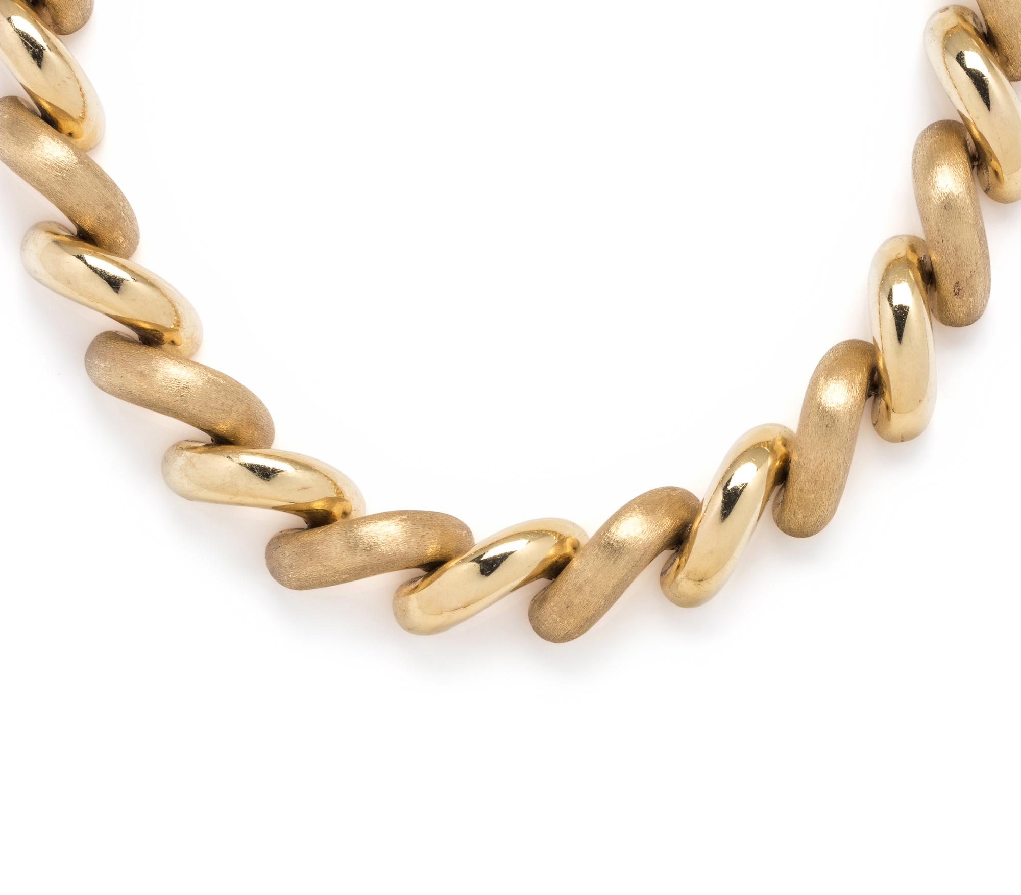 YELLOW GOLD NECKLACE
