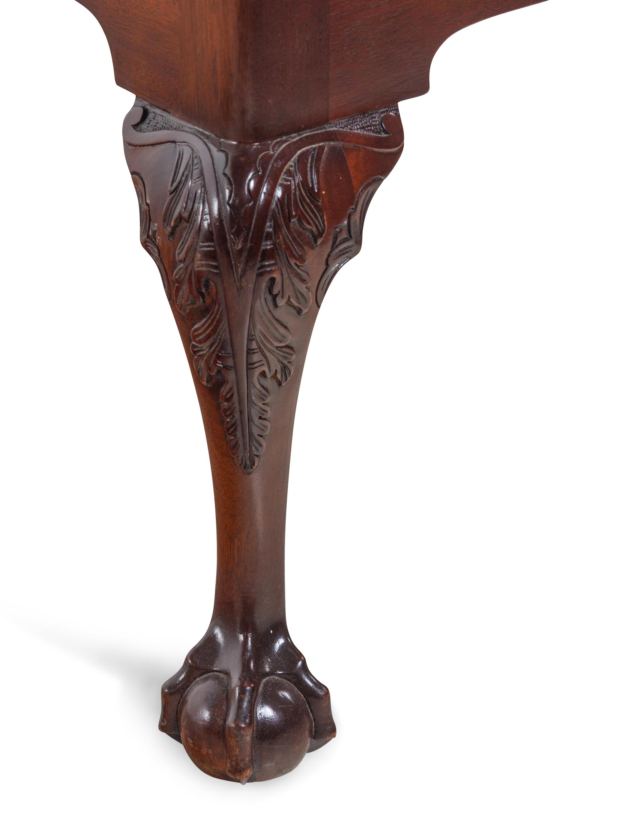 A Set of Seven Philadelphia Chippendale Style Mahogany Dining Chairs