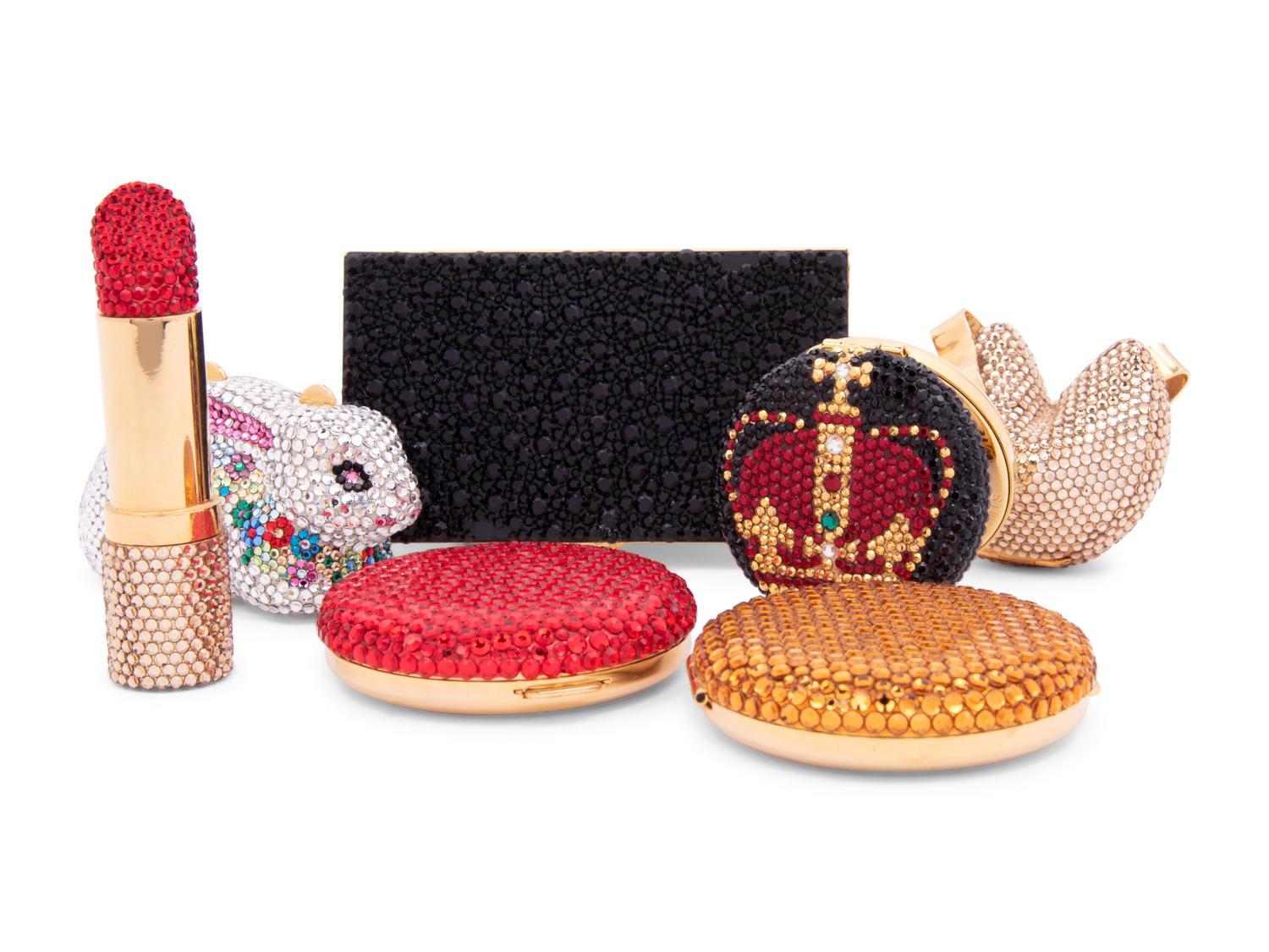 Nine Kathrine Baumann Assorted Crystal Embellished Items